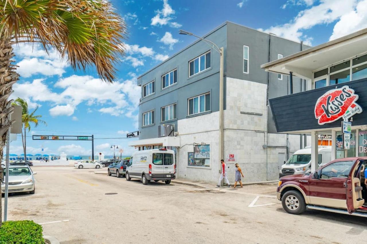 The Purple Pelican Beachfront With Ocean Balcony Unit 1 劳德代尔堡 外观 照片
